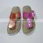 2015 Latest Fashion Lady Flip Flops PCU Slipper