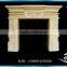 Beautiful art fireplace mantel