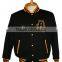 college jacket real leather sleeves