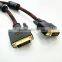 Wholesale cheap 1080P displayport male to male dvi-d 24+1 cable