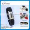 2016 New Design Silicone Energy Power Ion Titanium Germanium Carbon Fiber Bio Bracelet Wristband for Men