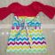 baby girls mulicolor chevron easter dresses,wholesale easter girls clothing