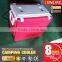 Camping Cooler Box With Fold-able Table and Chair