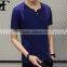 Whosale customed varsity top quality casual plain color t shirt men White Color