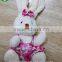 Plush material Cute Bunny Rabbit Stuffed Toys