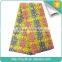 New designs net material for dresses / stones teal yellow african tulle lace fabrics / french lace for party