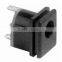 DC-0052 Black With 2 pin Mini DC Power Jack