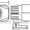 AC120V alarm siren 130dB ES-508