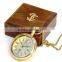 Solid Brass Nautical Gift Compass - Ship time keeper pocket Compass 13506