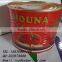 Health food canned tomato paste with double concentrated