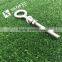 Stainless steel long type eye bolt with washer and nut