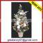 New design 2015 colorful artificial flower decorated snow shape christmas tree for sale