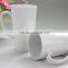 Cheap price 17oz sublimation cone shape white mug