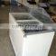 Glass door chest freezer, display freezer