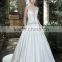 Fashion professional best favor satin bow boob tube top design wedding dress                        
                                                Quality Choice