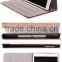 Flip holder PU leather case with 3 high degree adjustable for iPad air 2