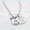 Little Princess Stainless Steel Necklace with Pearl