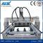 Hot sale 4 axis 4 heads wood cylinder engraving cnc router machine with rotary axis