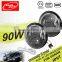 7inch Round Halo White Angel Eyes Jeep Wrangler JK LED Headlight for Jeep 97-2016 Wrangler JK LJ
