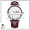 Genuine Leather Strap Automatical Mechanical Watch For Business Men