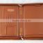 2016 new custom leather expandable file folder with handle