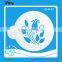 Hot Sale Plastic Stencil Pastry Leaf