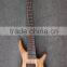 7 string weifang rebon neck through body electric bass Guitar