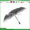 2016 21"*8K 3 folding black promotion car umbrella for mini