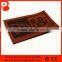 custom jeans embossed genuine branded leather patches with metal