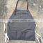 New barista Canvas Apron with 3 pockets and Neck Leather Handmade