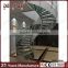 outdoor used spiral staircase prices design / glass spiral staircase/ glass stairs price