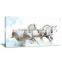 Framed and Stretched Horse Canvas Painting For Livingroom Decor DWYS54