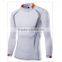 Men's Casual O-Neck Gym long sleeved fitness Training Moisture wicking quick-drying shirts