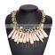 New Occident Style fashion exaggerate Chili Tassels Handmade luxury Clavicle necklace