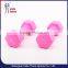 Try&Do pink body building fitness Vinyl Dumbbell kg