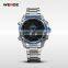 Weide watch WH2306 set digital wrist watch with solid stainless steel watch band