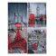 Popular decoration painting canvas 4 pieces set