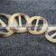 Oval Rings Buckle Type Belts Bags Use Resin buckle and Garment