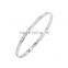 Memories Bangles with Customize Design Word 'SHE BELIEVED SHE COULD, SO SHE DID' with 4mm/7mm Width