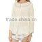 Wholesale ladies tops latest design /long sleeve chiffon tops, wholesale clothing factories in china