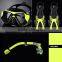 Adult scuba dive mask snorkel flipper set, China silicone diving full face mask snoreling fins equipment