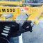 CHM550 mini tunnel mucking backhoe wheel loader