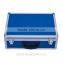 Blue tool case,instrument case,permanent protection with foam inserts
