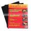 PTFE coated fiberglass non-stick reusable black baking sheet