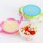 BPA free plastick baby snacks cup/baby snacks bowl with handle/baby cookies cup