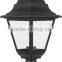outdoor lantern stand/plastic outdoor pillar lamp/waterproof