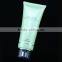 100ml color plastic cosmetic tube for cream with golden cap