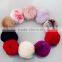 Professional Rabbit Fur Ball Keychain for wholesales
