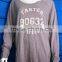 Long sleeve round neck ladies plus size blouse