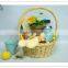 Multi-use Wholesale wicker basket for flowers and fruit